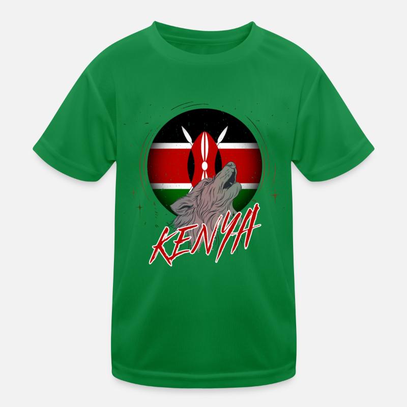 Kenya Kids Functional T-Shirt