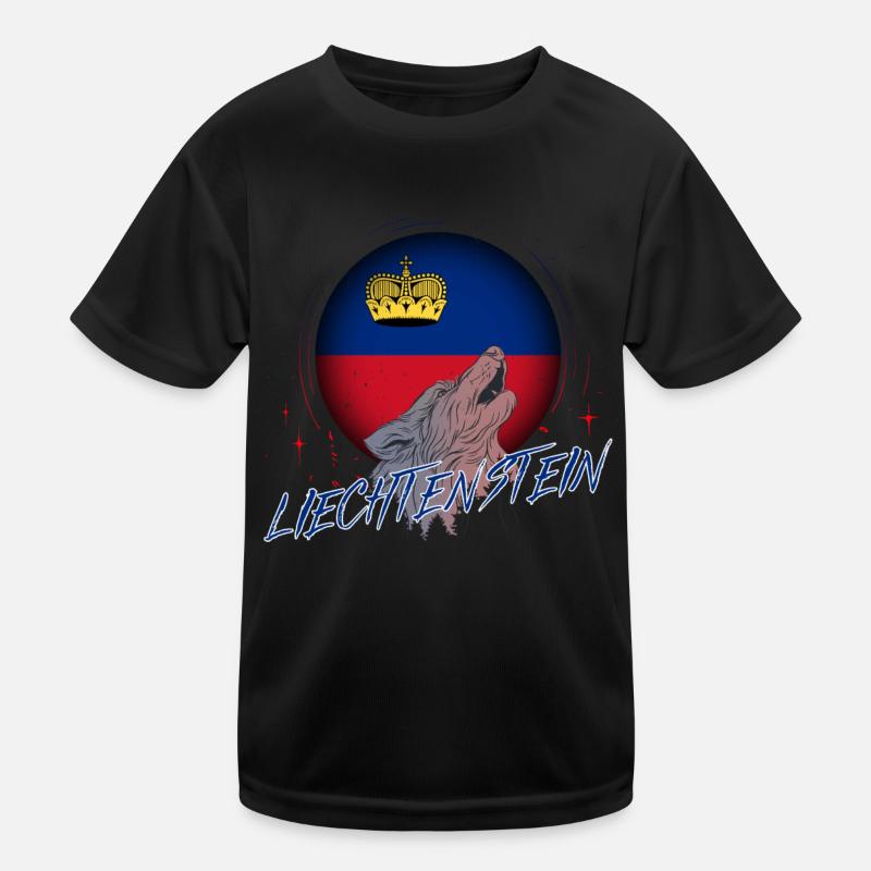Liechtenstein T-shirt sport Enfant