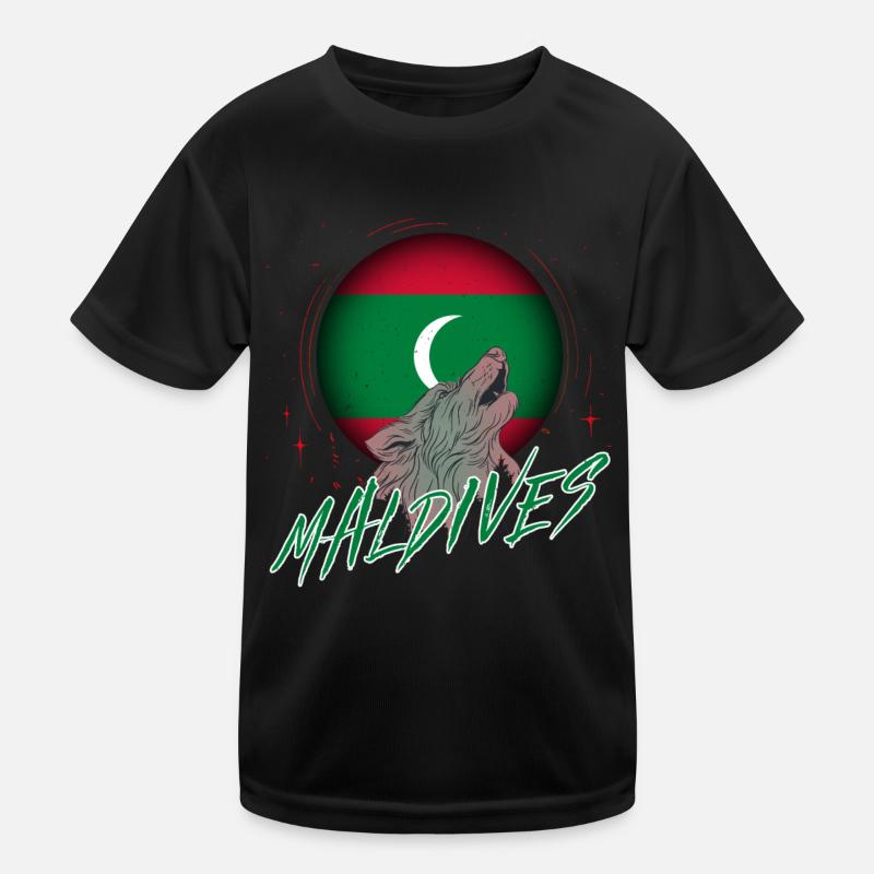 Maldives Kids Functional T-Shirt