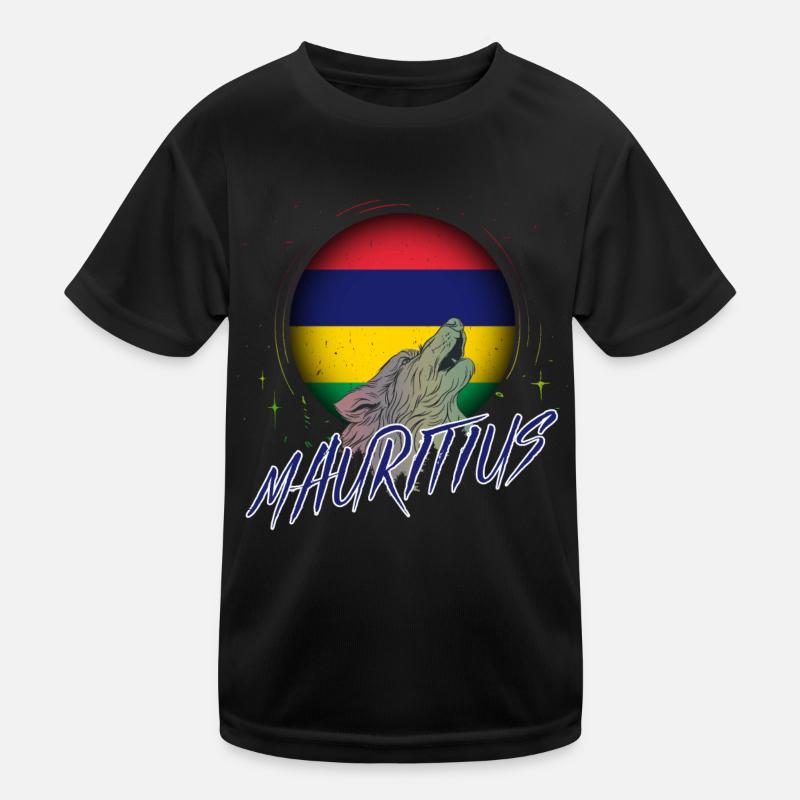 Mauritius Kinder Funktions-T-Shirt