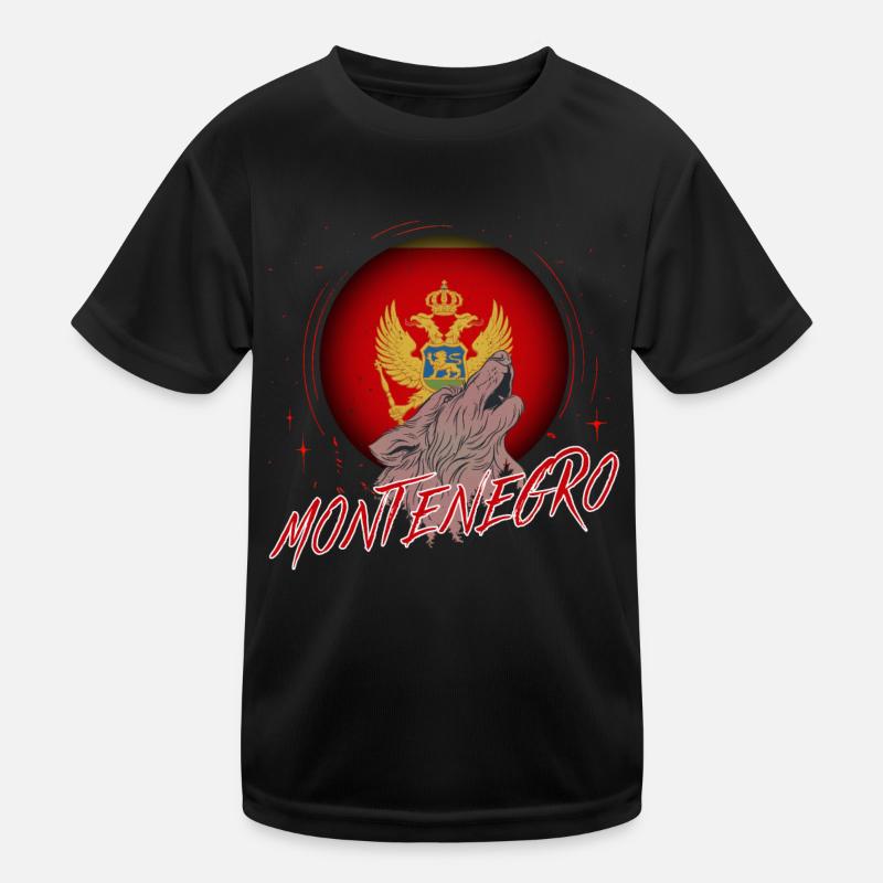 Monténégro T-shirt sport Enfant