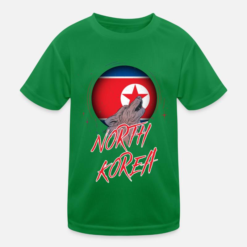 Corée du Nord T-shirt sport Enfant