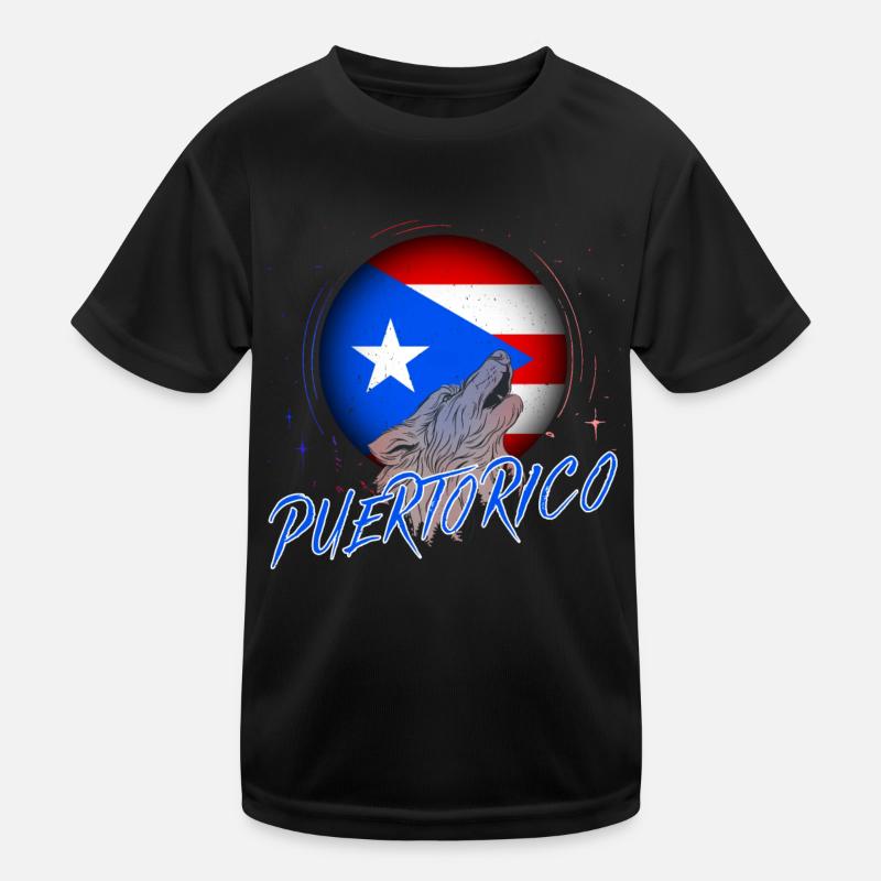 Puerto Rico T-shirt sport Enfant