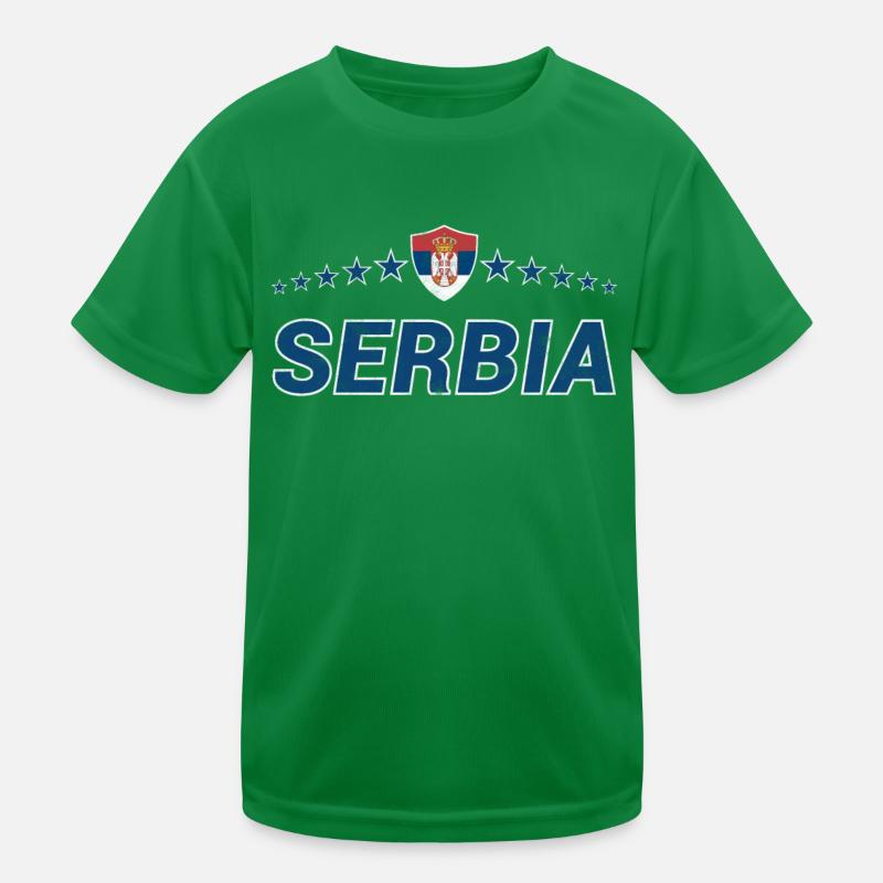 Serbie T-shirt sport Enfant