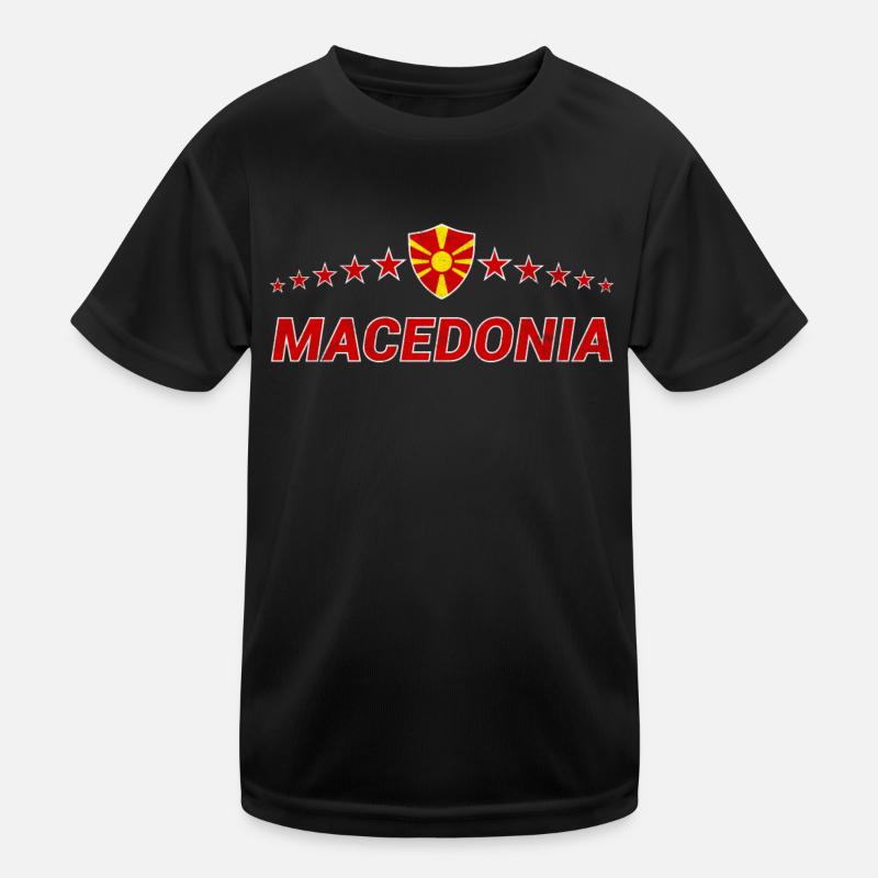 Macédoine T-shirt sport Enfant