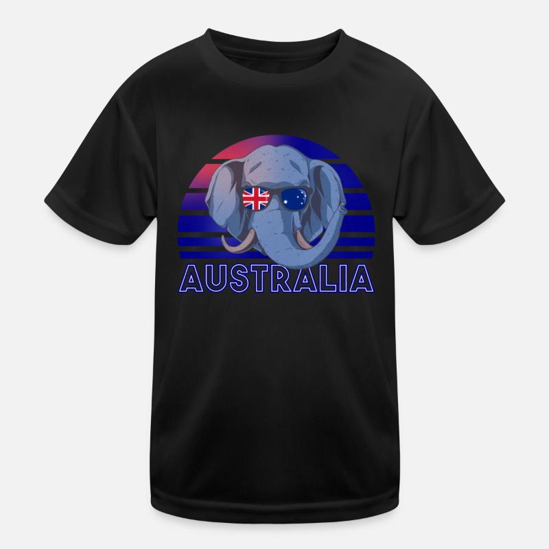 Australien Kinder Funktions-T-Shirt