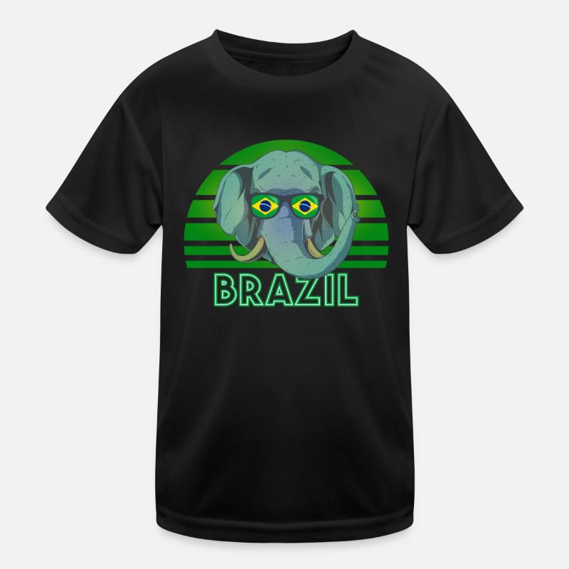 Brazil Kids Functional T-Shirt
