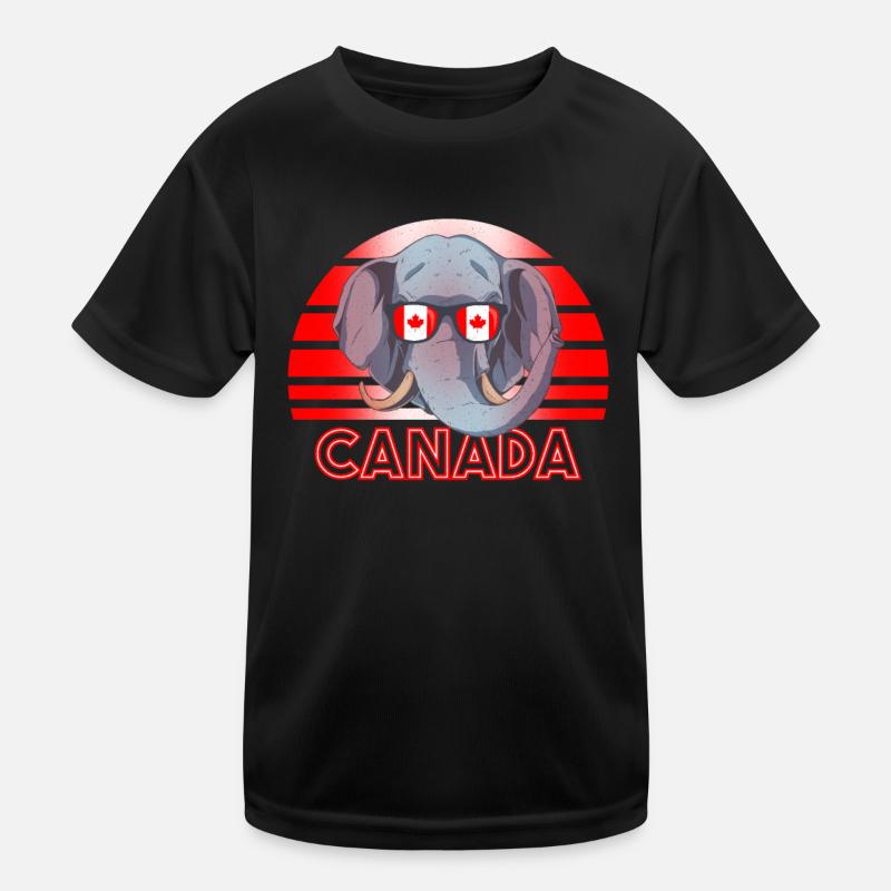 Canada T-shirt sport Enfant