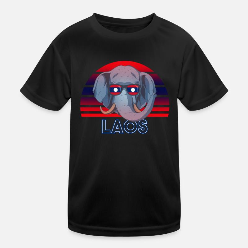 Laos Kids Functional T-Shirt