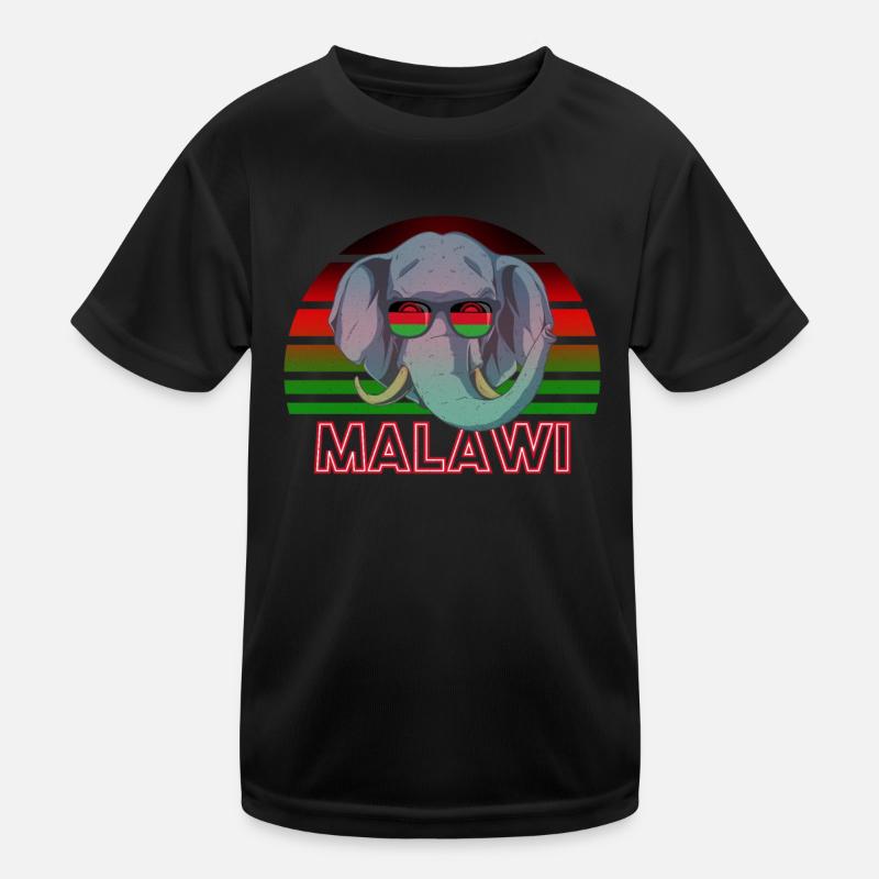 Malawi Kinder Funktions-T-Shirt