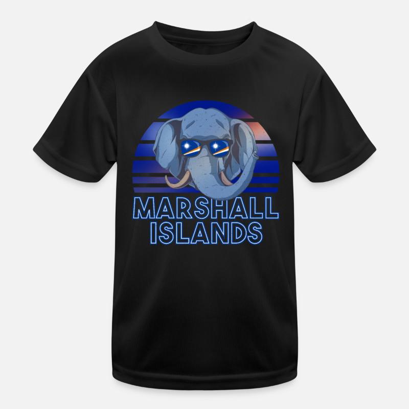 Marshallinseln Kinder Funktions-T-Shirt
