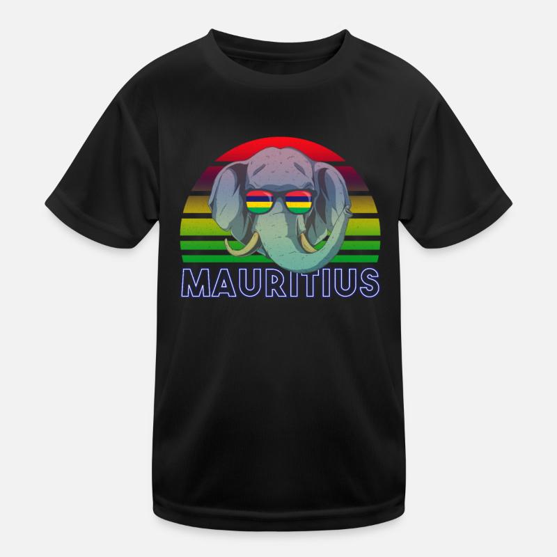 Mauritius Kinder Funktions-T-Shirt
