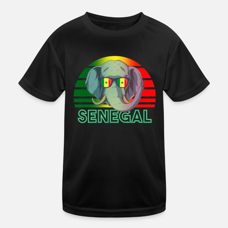 Senegal Kids Functional T-Shirt