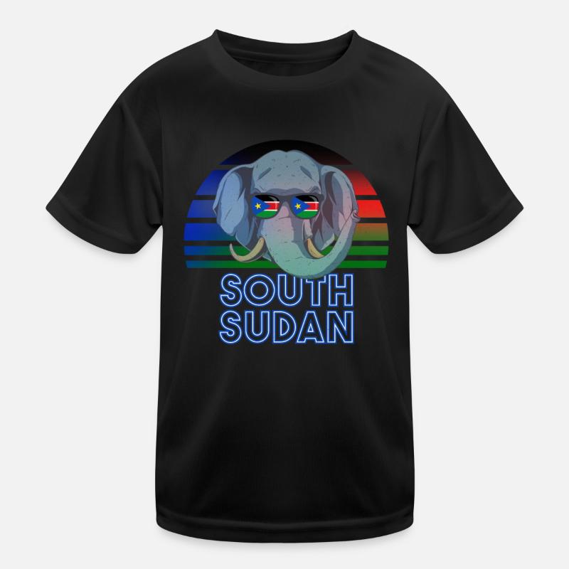 Sud Soudan T-shirt sport Enfant