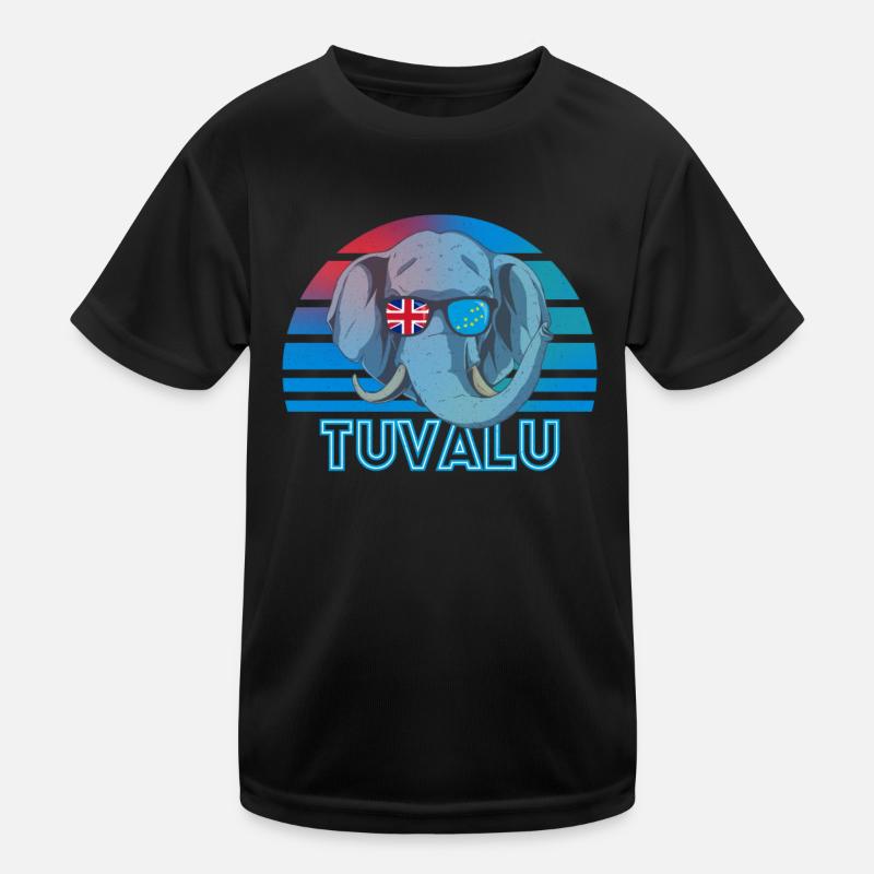 Tuvalu Kinder Funktions-T-Shirt
