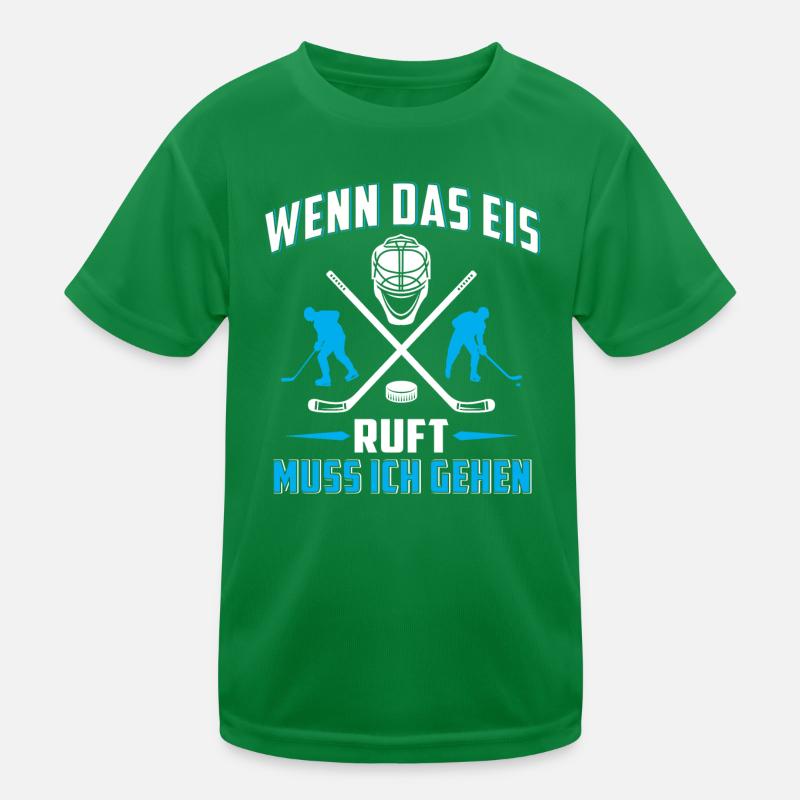 Wenn das eis ruft muss ich gehen Kinder Funktions-T-Shirt