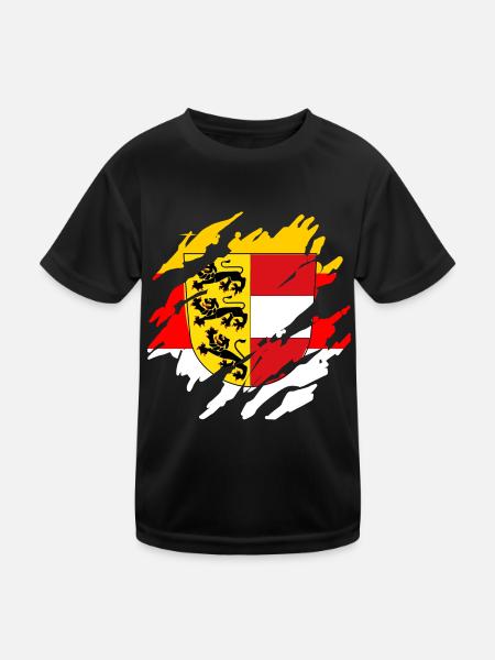Real Klagenfurt & Carinthia Patriots & Holidaymakers - Kids Functional T-Shirt - black - Front