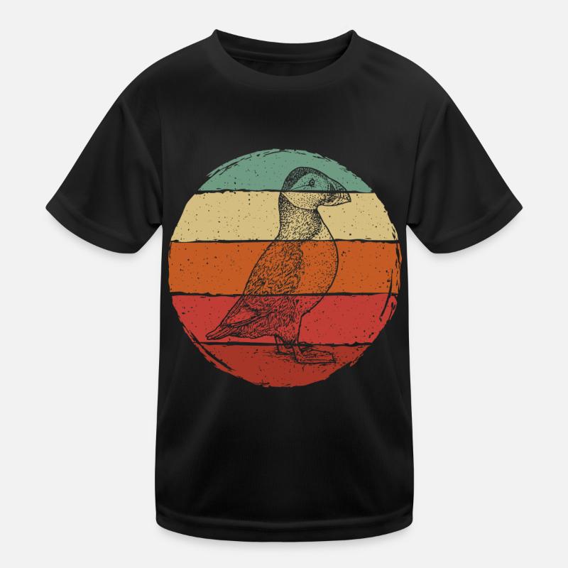 Puffin Rétro T-shirt sport Enfant