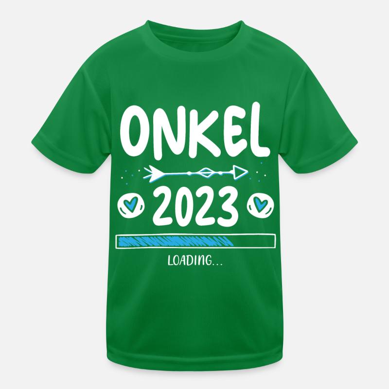 Onkel 2023 Loading Kinder Funktions-T-Shirt