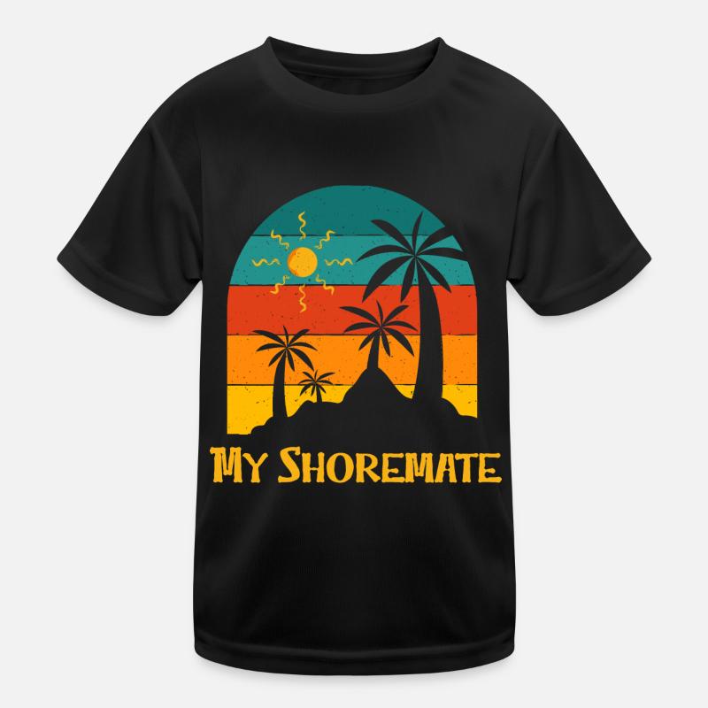 My Shoremate Beach Friends Ocean Buddy Couples Kids Functional T-Shirt