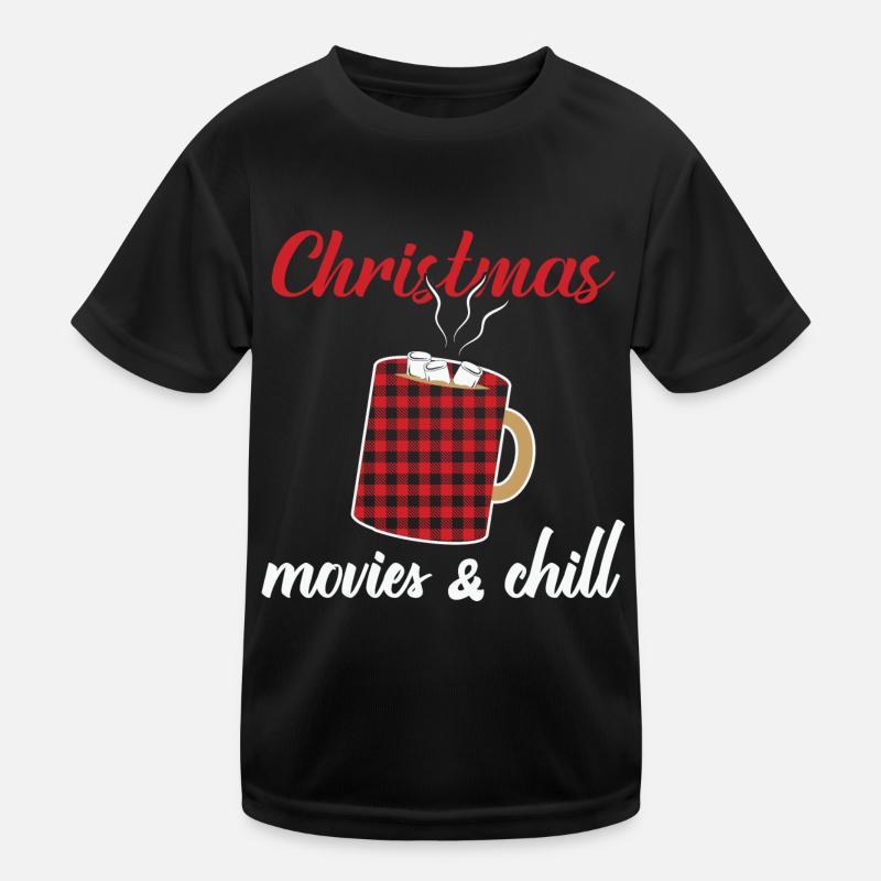 Cadeaux de Noël Noël T-shirt sport Enfant