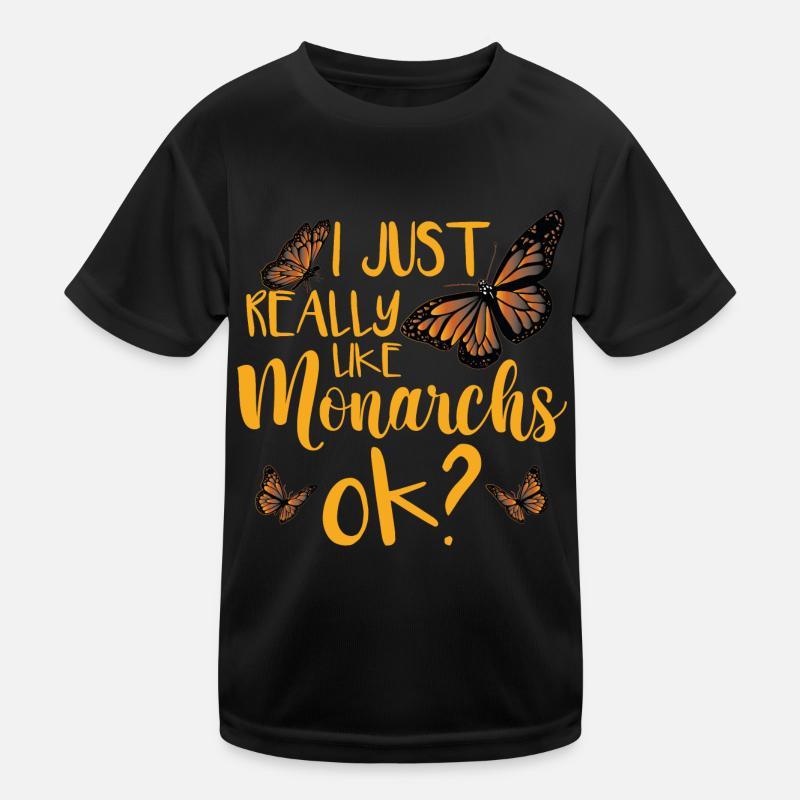 J’aime vraiment les monarques ok T-shirt sport Enfant