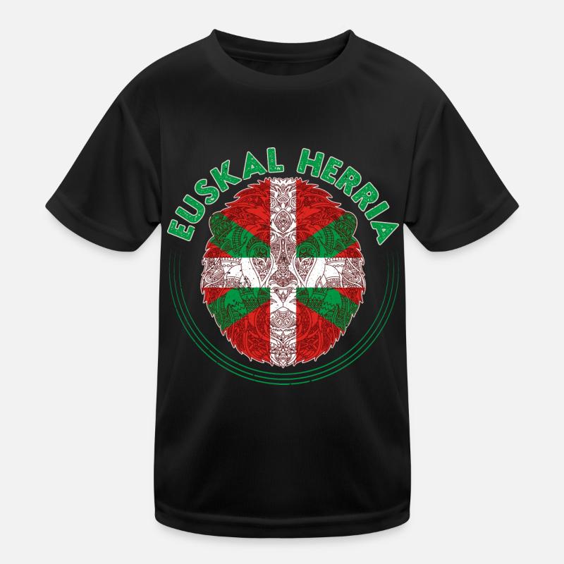 Basken Euskal Herria Spanien Euskara Spanien Kinder Funktions-T-Shirt