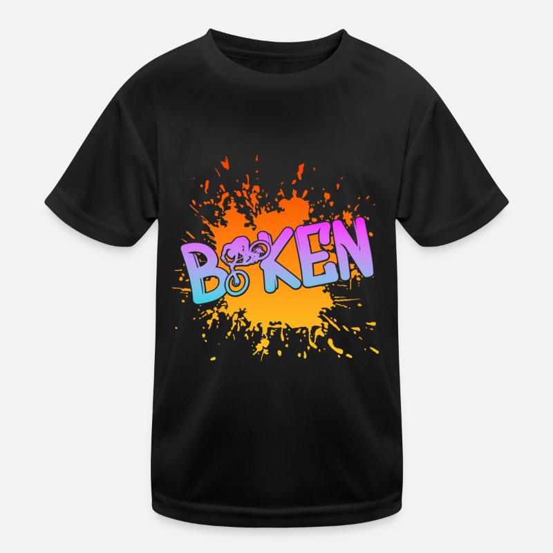 Biken Kinder Funktions-T-Shirt
