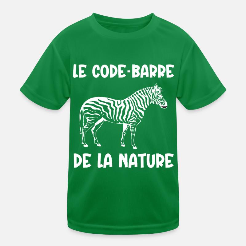 code-barre de la nature T-shirt sport Enfant