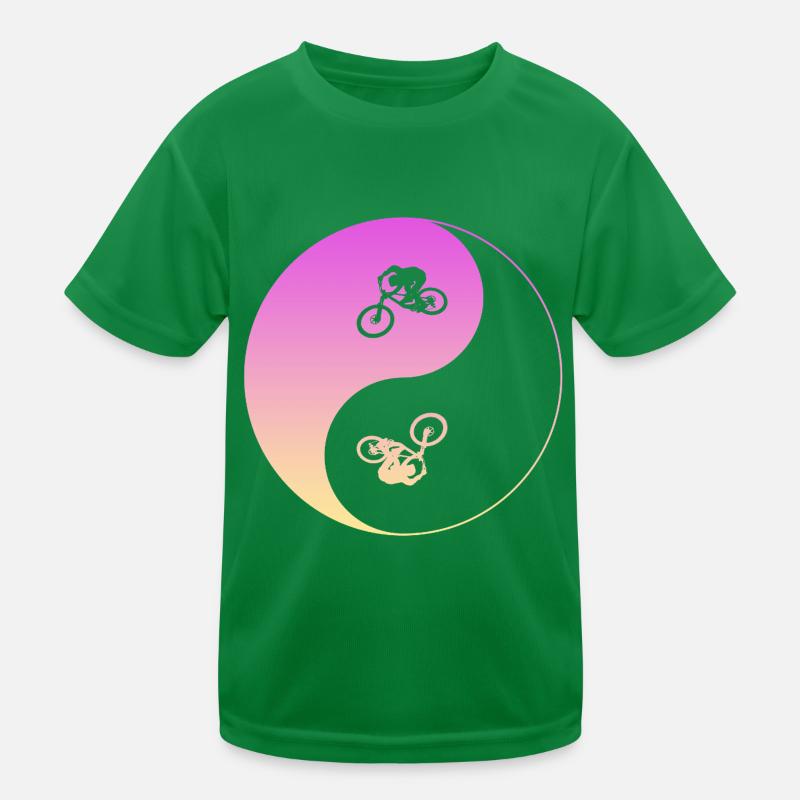 biken Kinder Funktions-T-Shirt