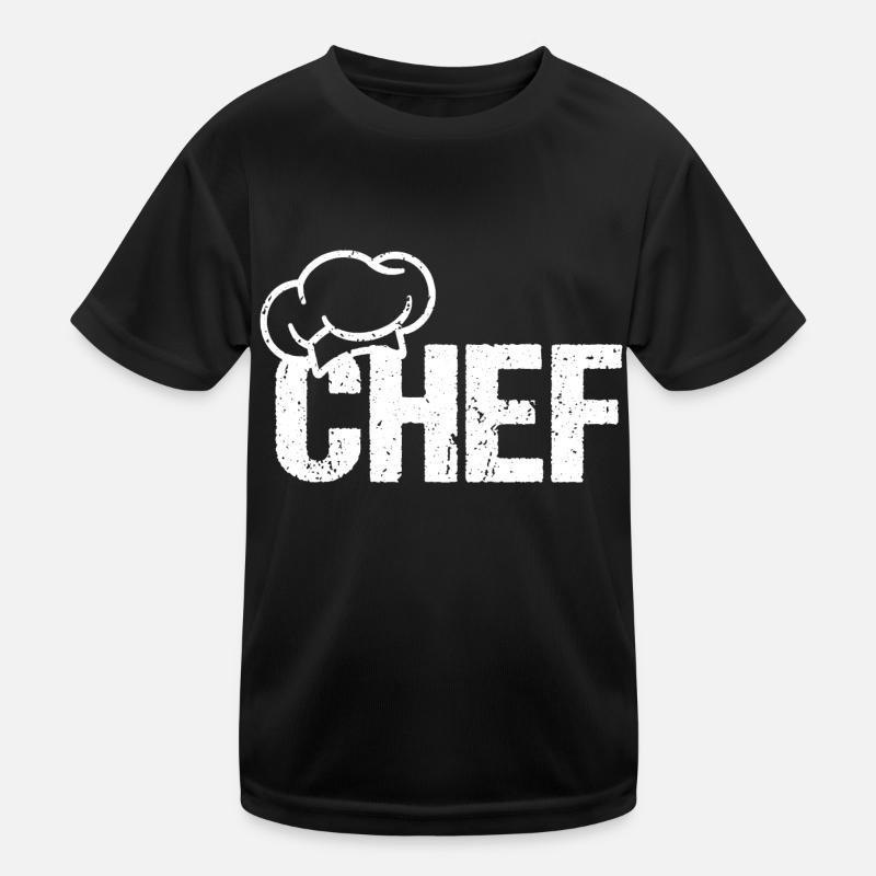 Chapeau de chef CHEF T-shirt sport Enfant