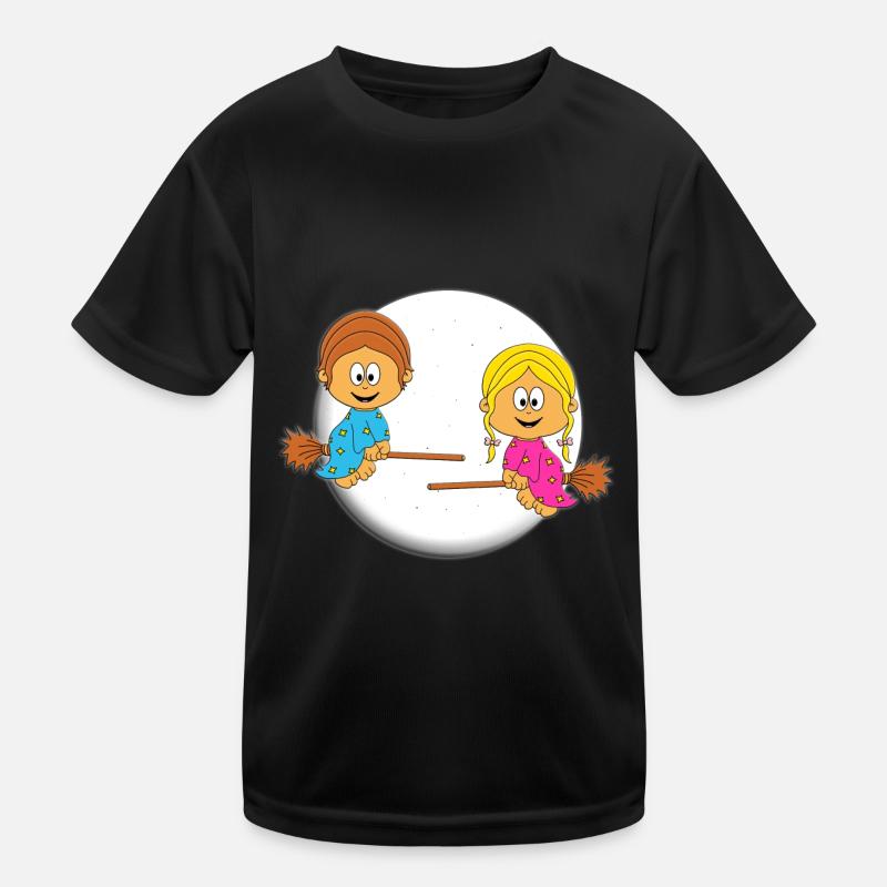 KINDER - HALLOWEEN - HEXEN - JUNGE - MÄDCHEN Kinder Funktions-T-Shirt