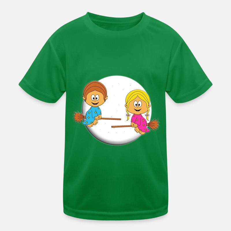 KINDER - HALLOWEEN - HEXEN - JUNGE - MÄDCHEN Kinder Funktions-T-Shirt