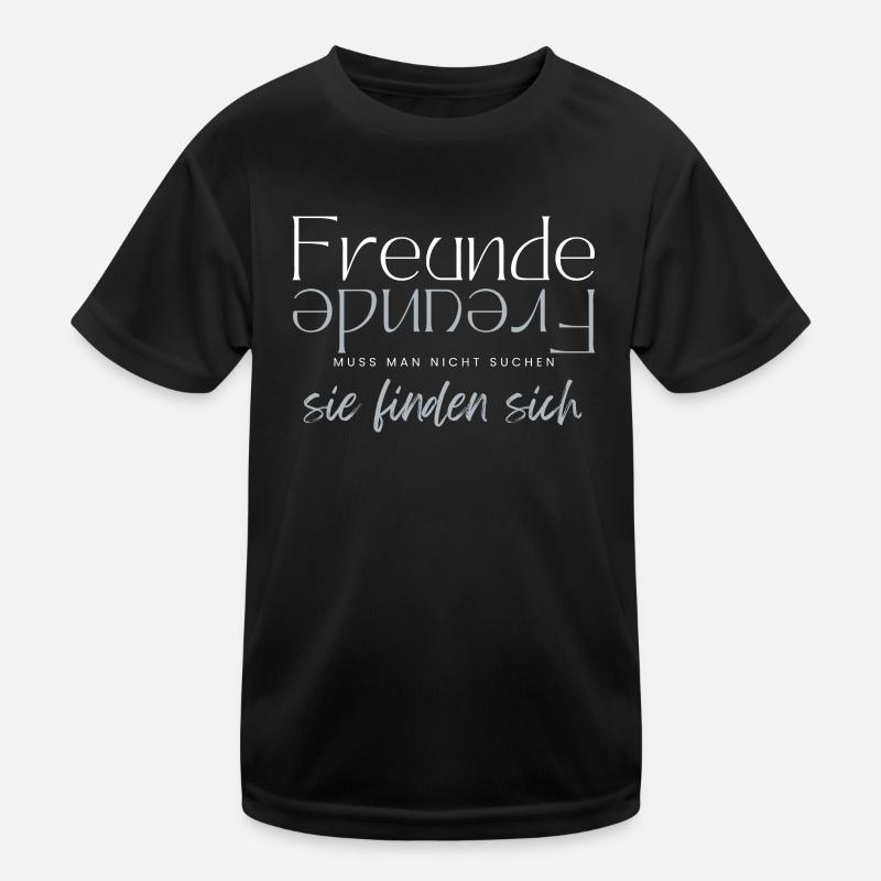 Beste Freunde FREUND Kumpel Kumpels Kinder Funktions-T-Shirt