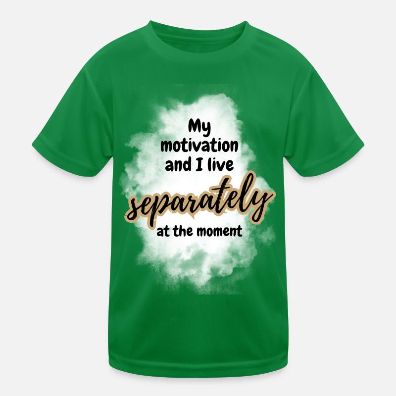 POSITIVE EINSTELLUNG MINDSET Motivation Kinder Funktions-T-Shirt