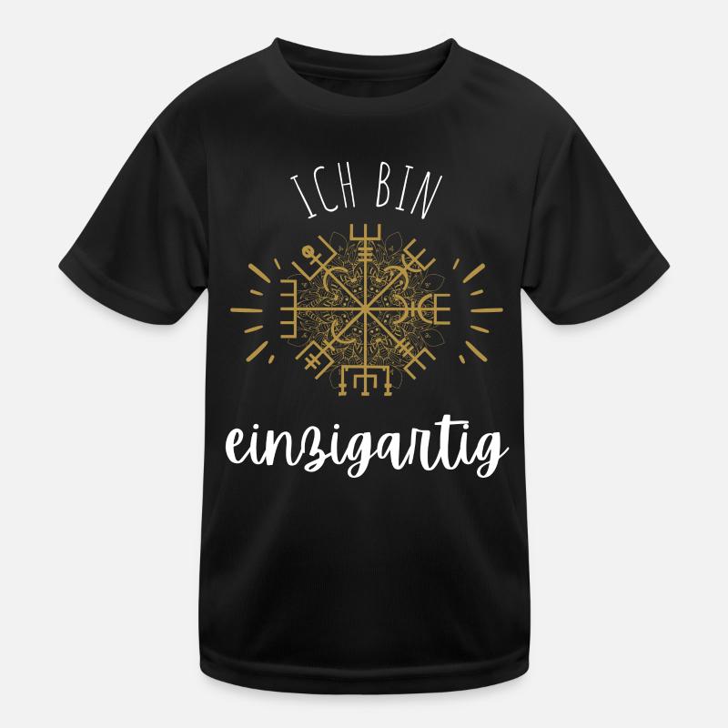 Wegweiser MOTIVATION - VEGVISIR Kinder Funktions-T-Shirt