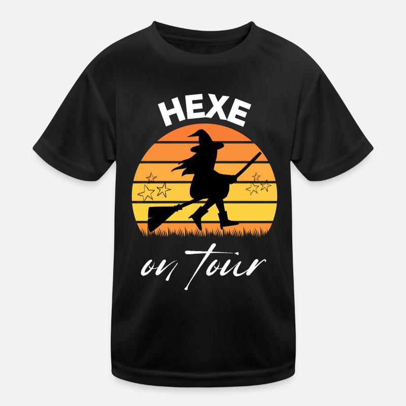 HEXE on tour HEXEN hexen Kinder Funktions-T-Shirt
