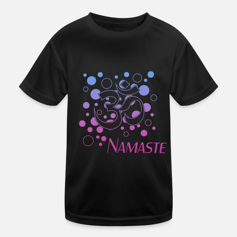 Namaste Kinder Funktions-T-Shirt
