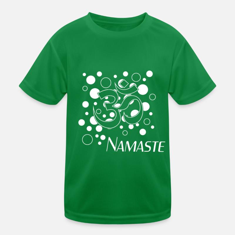 Namaste Kinder Funktions-T-Shirt