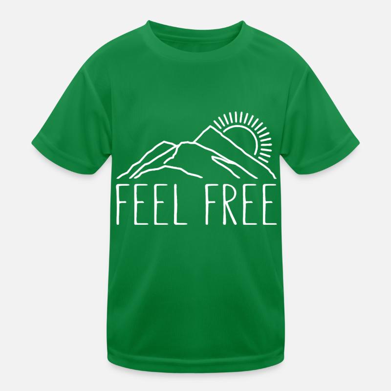 Feel Free Kids Functional T-Shirt