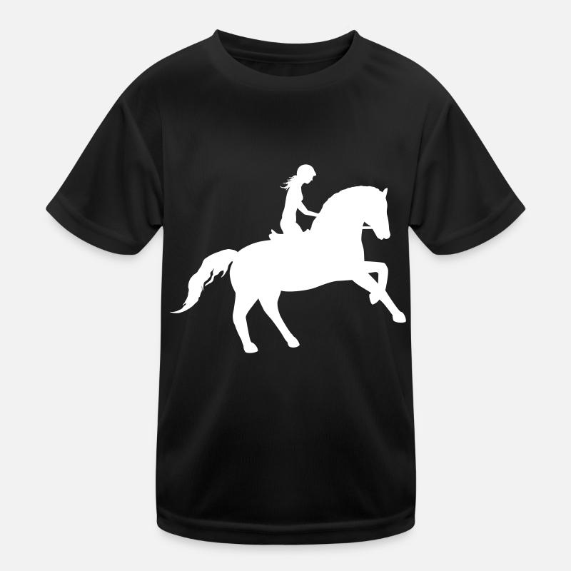 Equestrian elegance Kids Functional T-Shirt