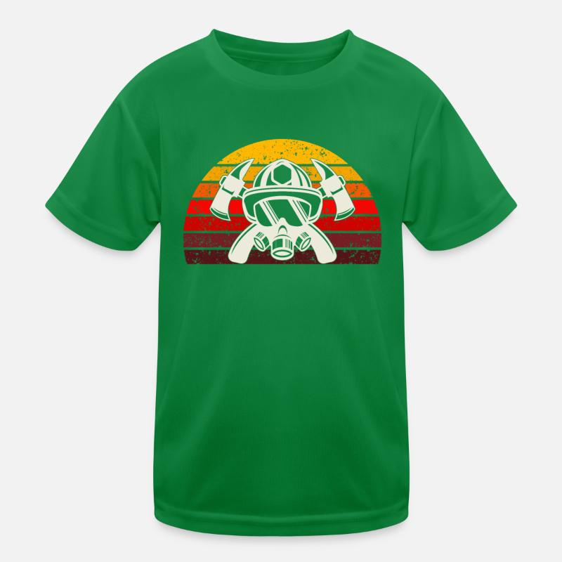 pompier sapeur-pompier T-shirt sport Enfant