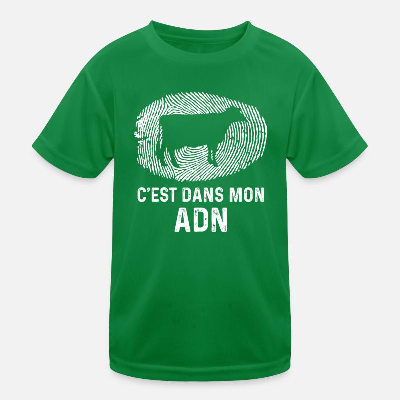 Die Kuh ist in meiner DNA Kinder Funktions-T-Shirt