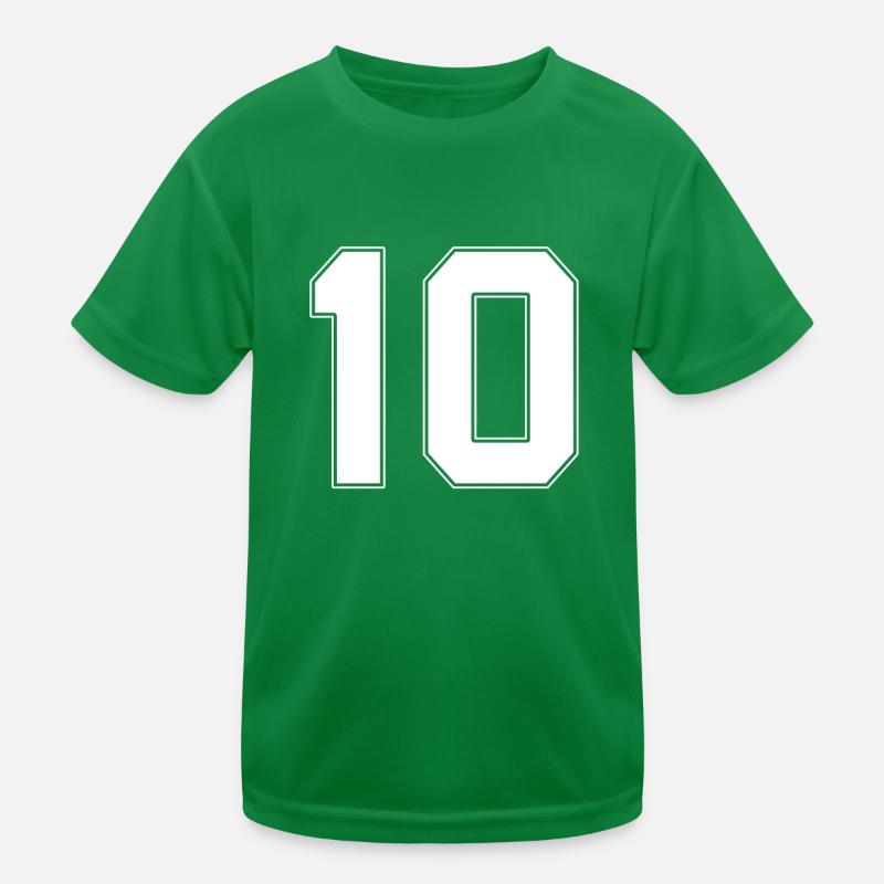 Geburtstagsgeschenk 10 Jahre Kinder Funktions-T-Shirt