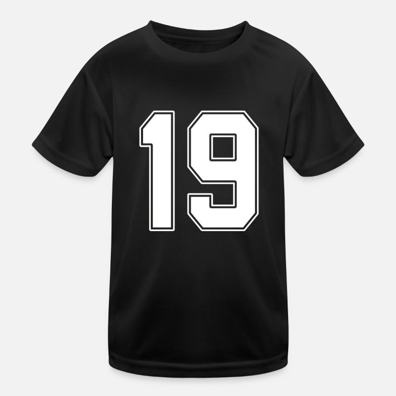 19 years old jersey number 19 Kids Functional T-Shirt