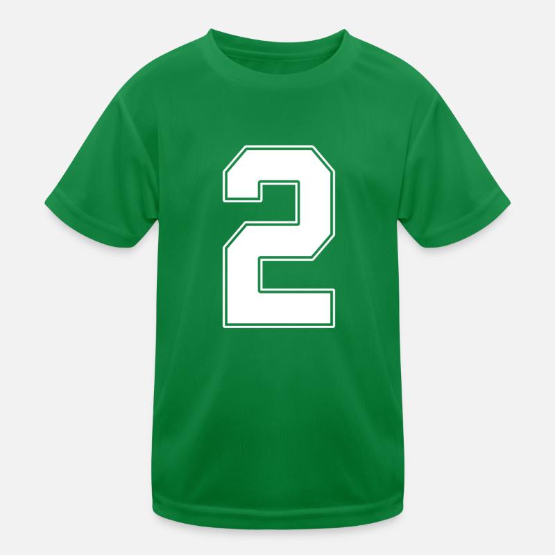 2 years jersey number 2 Kids Functional T-Shirt