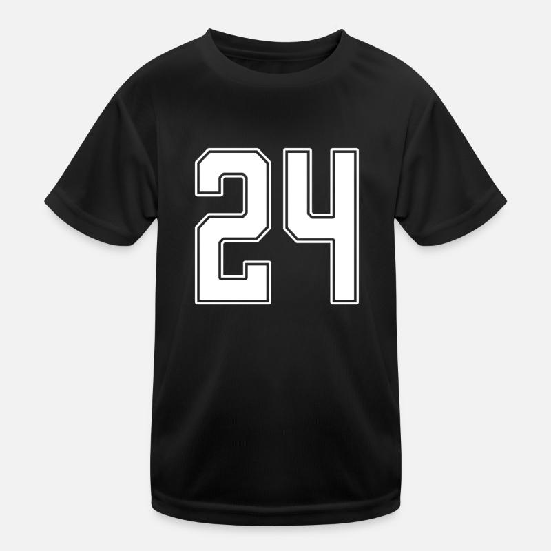 24 ans numéro maillot 24 T-shirt sport Enfant