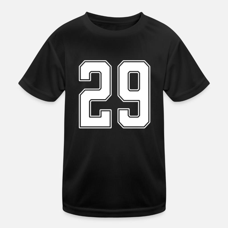 29 ans numéro maillot 29 T-shirt sport Enfant