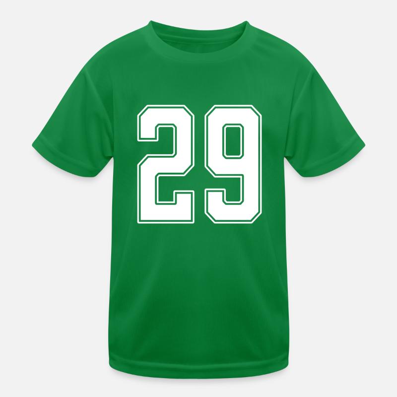 29 Jahre die Nummer 29 Kinder Funktions-T-Shirt