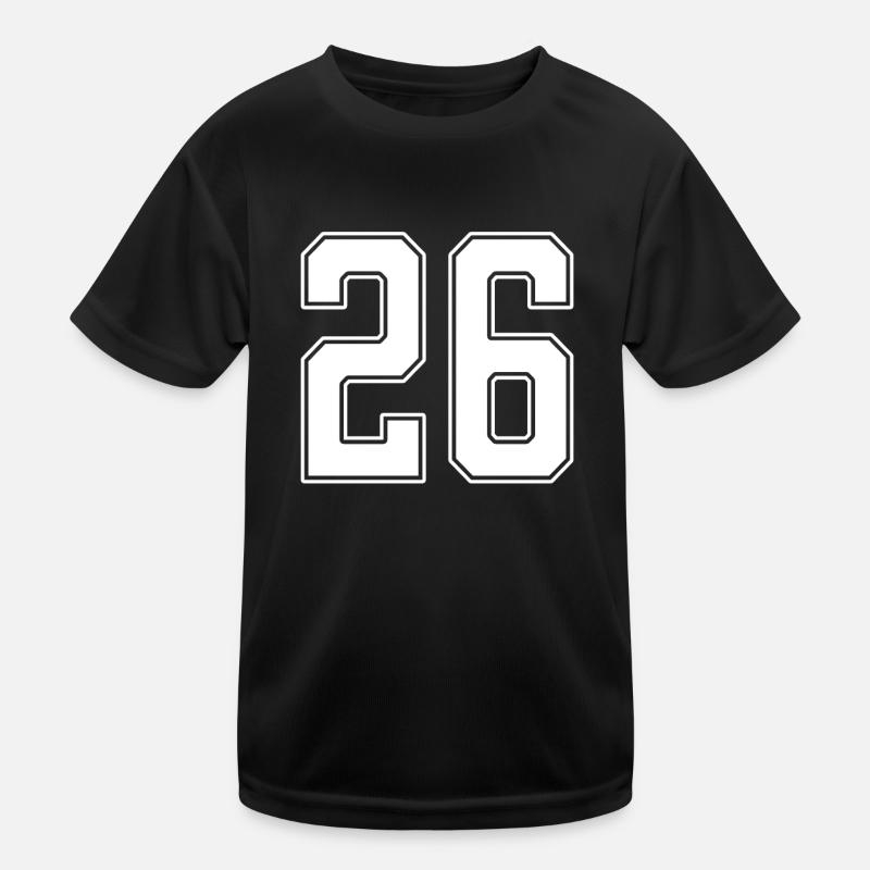 26 Jahre Die Nummer 26 Kinder Funktions-T-Shirt